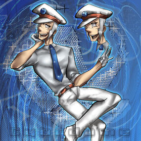 half-body w/ edited bg